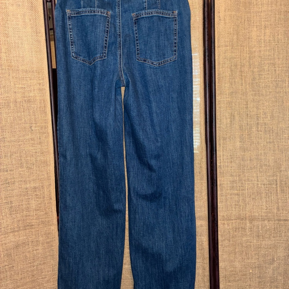 Chico's Dark Blue Straight Leg Jeans